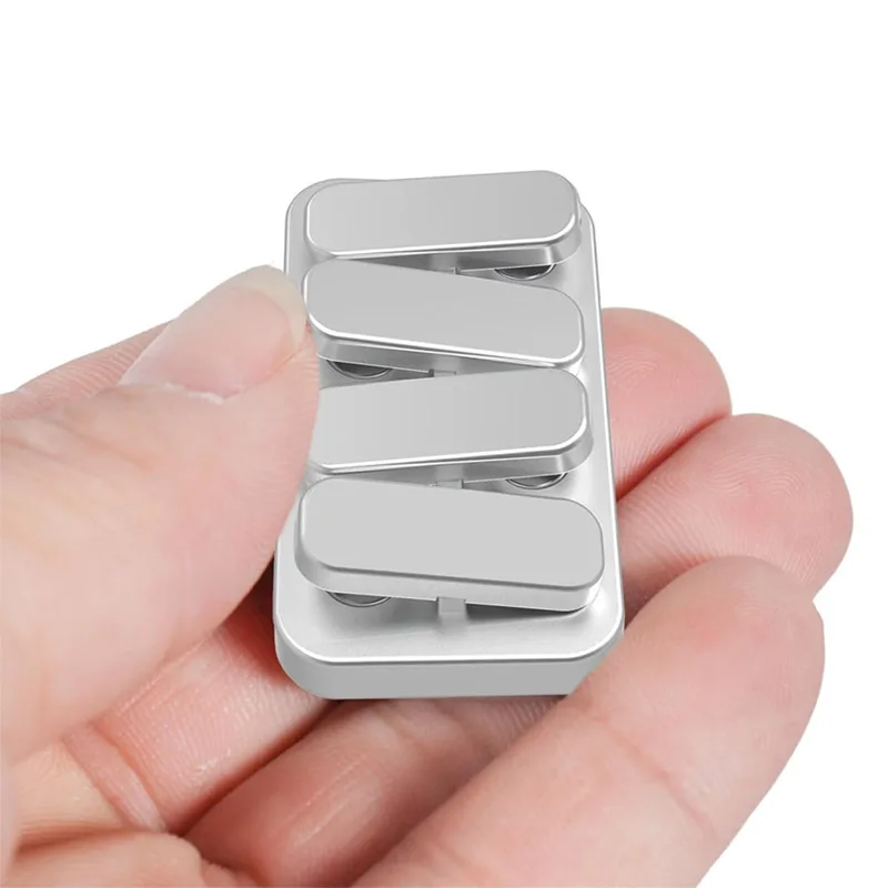 Piano Key Magnetic Haptic Fidget Slider Clicker High Quality Aluminum Alloy Material ADHD Gifts to Relieve Stress & Anxiety﻿