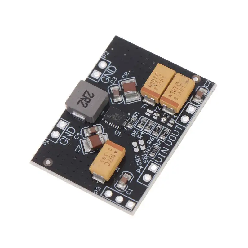 【C】TPS63020 2.5V 3.3V 4.2V 5V Lithium Battery Automatic Step Up Down Module XL63020 Microcontroller Power Low Ripple