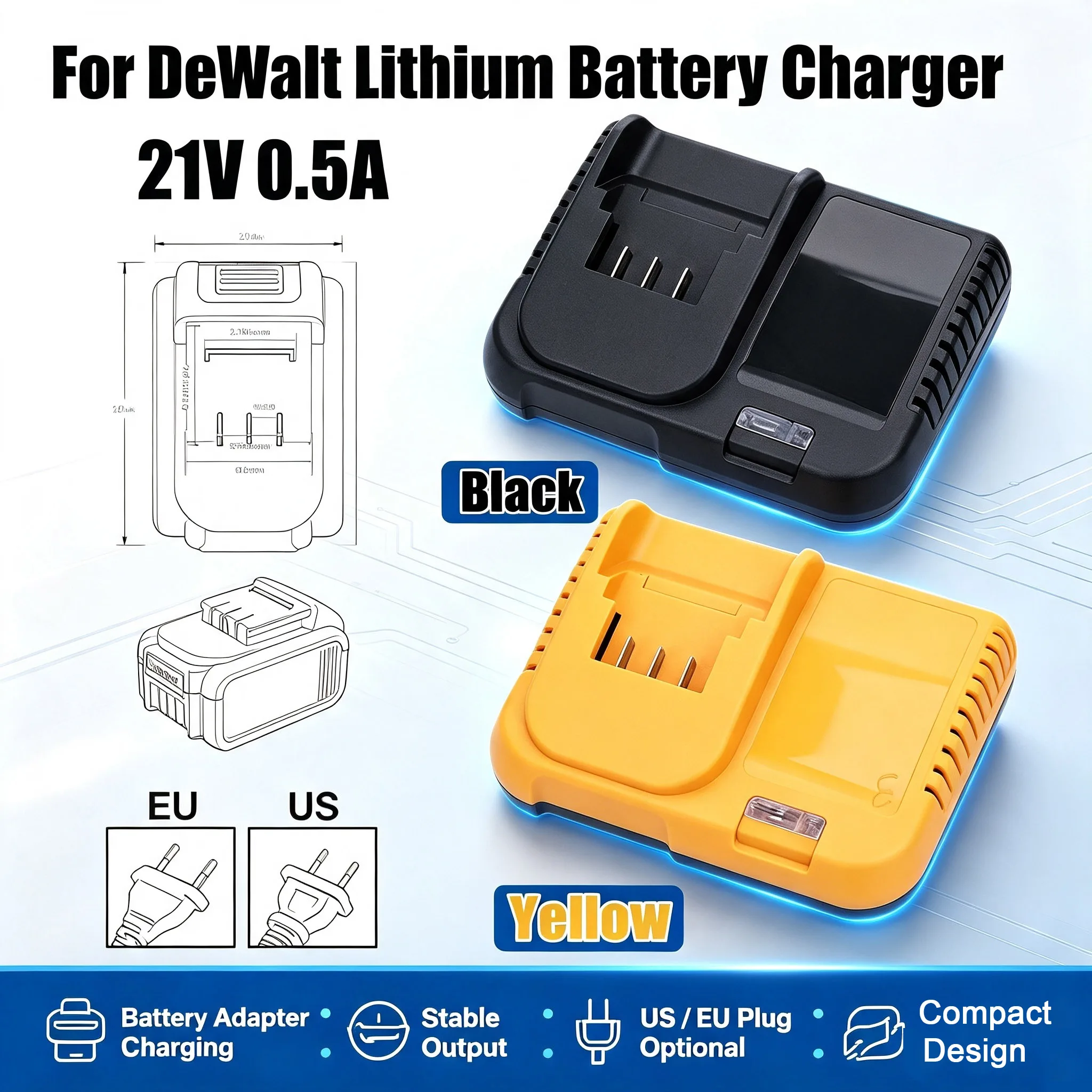 us-eu-plug-21v-05a-for-dewalt-battery-charger-fast-lithium-battery-power-tool-dcb200-dcb201-dcb609-dcb182-dcb204-batterycharger