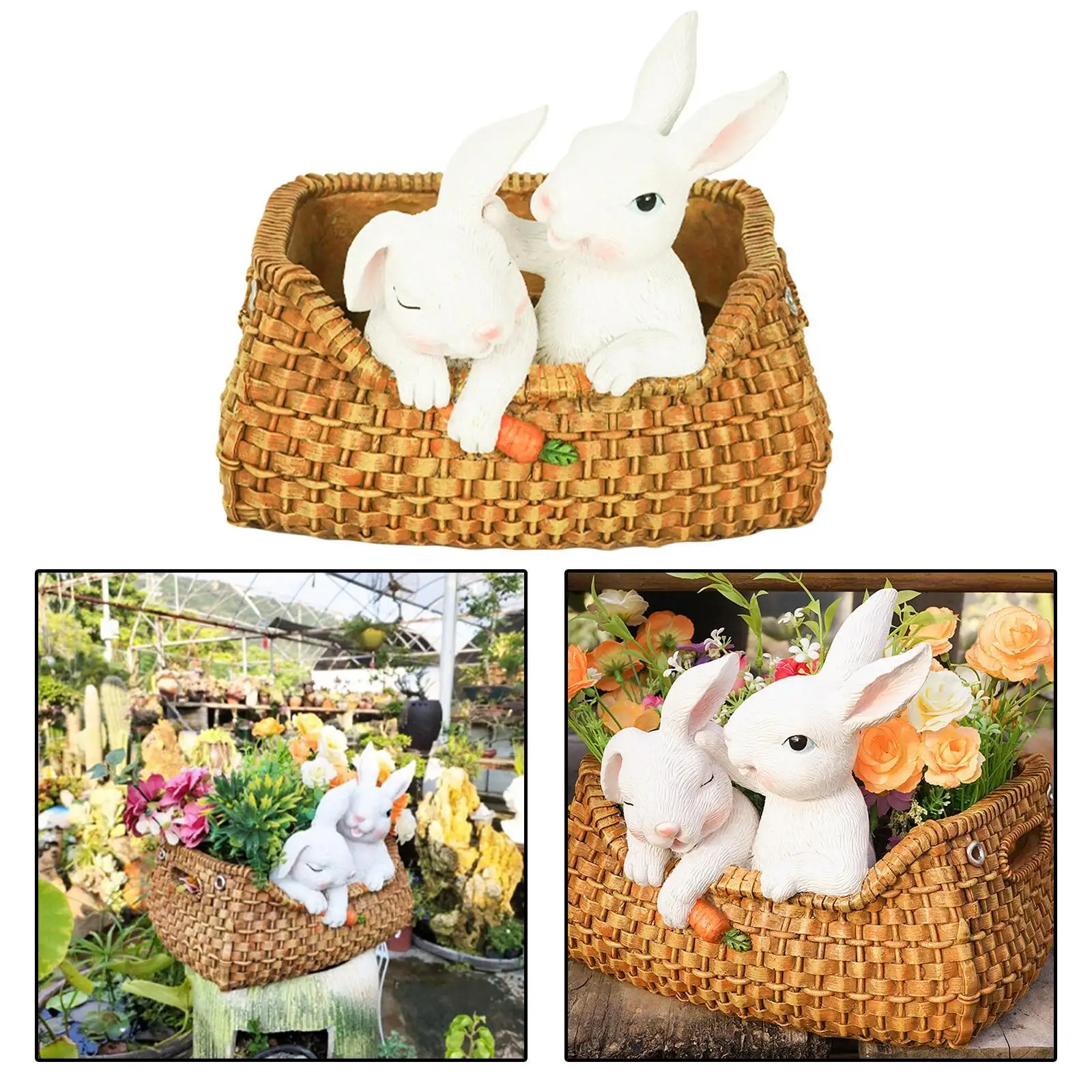 

Decorative Flower Pot,Animal Shaped Cartoon Planter Pots Holder Cute Flower Pot