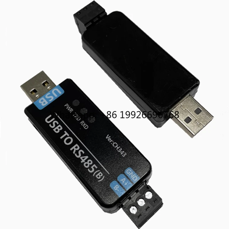 

High Speed 300bps-3Mbps USB to RS485 Communication Adapter Converter with CH343 Chip
