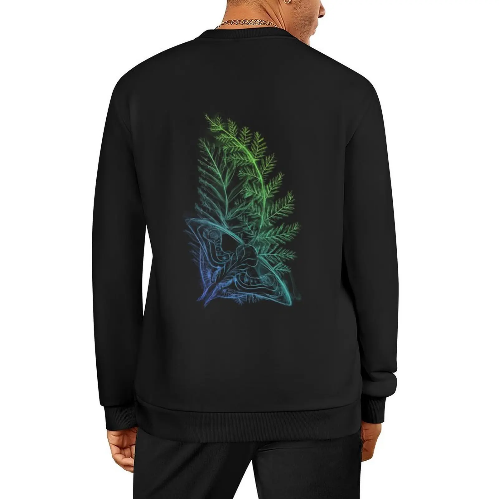 

Smoky Moth Tattoo Pullover autumn men wear tracksuit men clothing new in hoodies & sweat-shirt