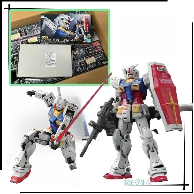 

В НАЛИЧИИ: Набор для сборки модели Bandai RG 1/144 RX-78-2 Gundam Ver.2.0 - Коллекционная фигурка из аниме, высококачественная аниме-фигурка, коллекционная кукла из ПВХ, Hol