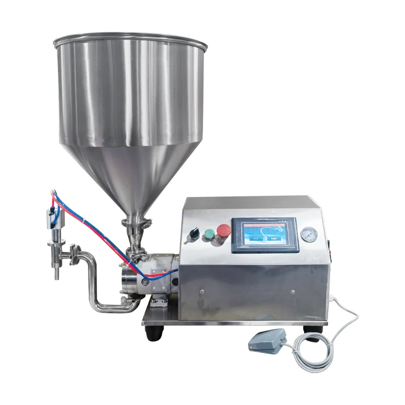 Sanying Rotor Pump Bottle Bag Filler Honey Peanut Butter Chocolate Sauce Cream Paste Filling  Machine