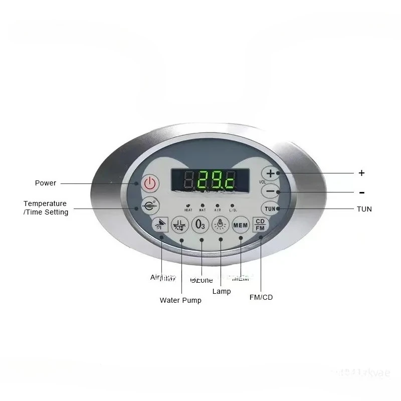KL-817 Bathtub control box Massage Bathtub Spa Control Panel & Hot Tub Computer Controller Board System for Bathroom