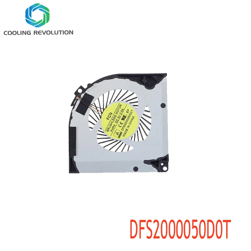 Laptop GPU Cooling Fan FHPK DC5V 0.5A DFS2000050D0T 4PIN for Gigabyte AORUS X5 X5S