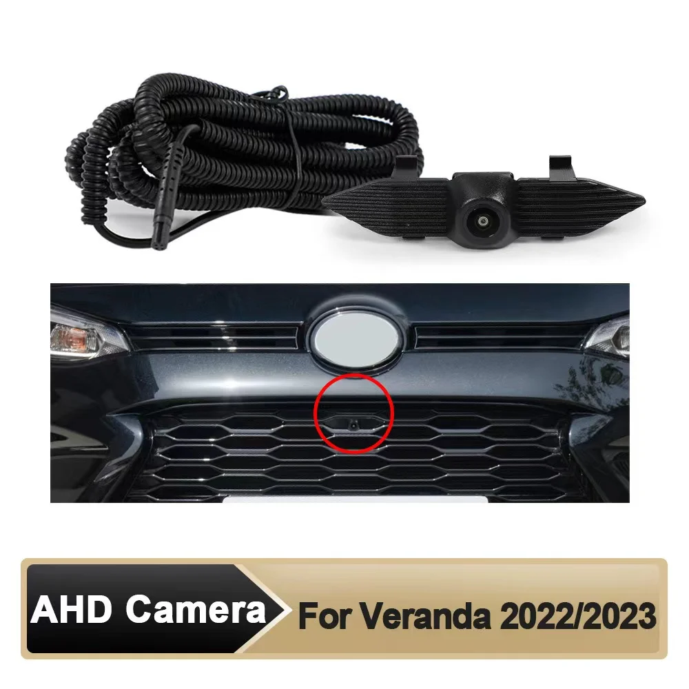 

Car AHD Front View OEM Camera HD Night Vision Fisheye 150 °Camera for 2022/23 Veranda Parking Monitoring