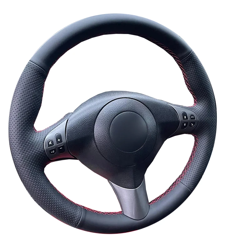 DIY Customized Car Steering Wheel Cover For Alfa Romeo 147 2000-2010 GT 2004-2010 Auto Artificial Leather Steering Wrap