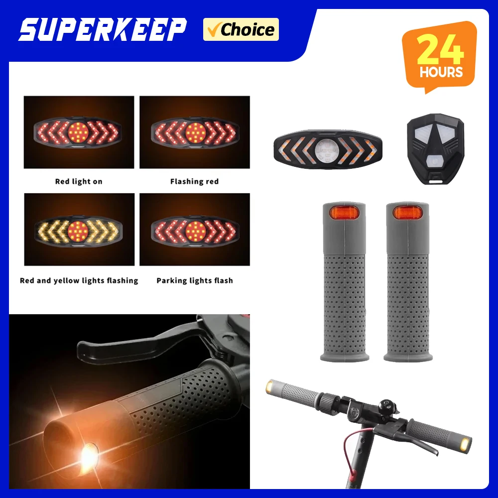 

Turn Signal Handlebar Grips Warning Light for Xiaomi M365 1S Pro 2 Mi3 Mi4 for Ninebot G30 ES1 ES2 ES3 ES4 E Scooter Parts