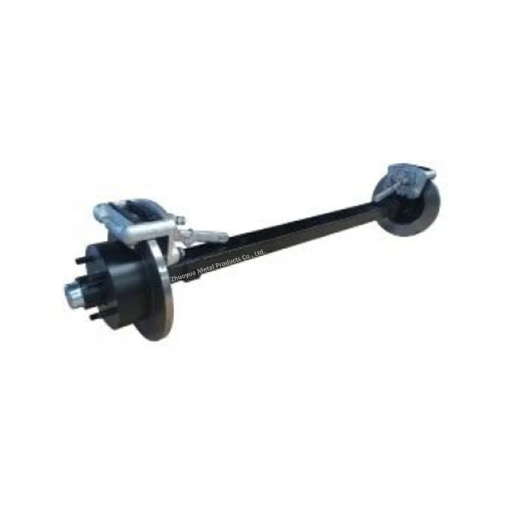 

Trailer Straight Axle with Mechanical Caliper Trailer Shaft Axle Kits for ATV UTV Utility Box Trailer