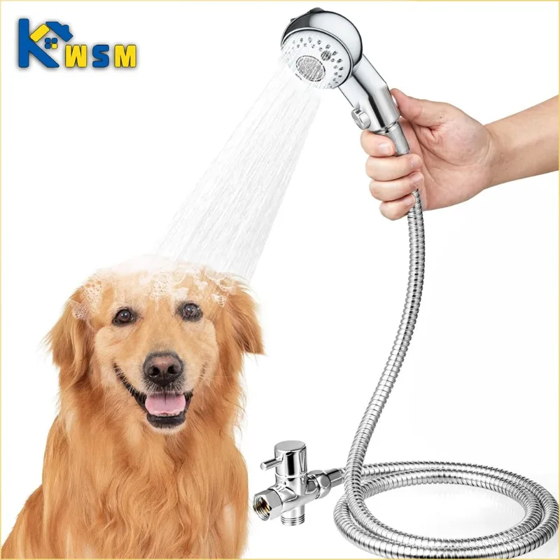 Pet Shower Head Pet Shop Dog Shower Head Water Saving Shower Head Children\'s rosette head bath shower head Bathroom Accessories