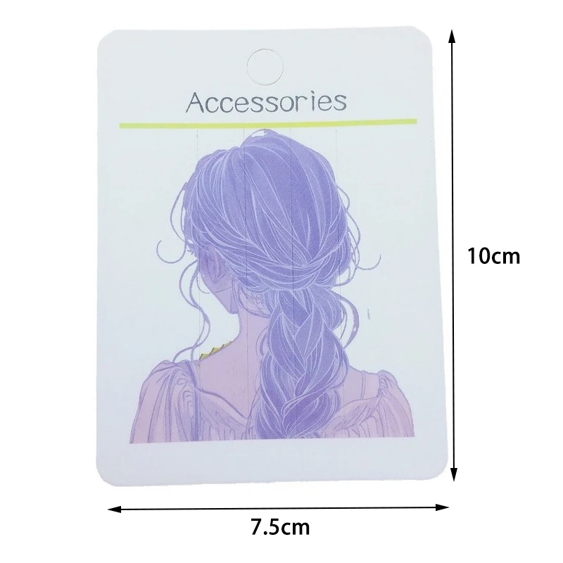 50 قطعة أزياء المرأة عودة عرض ورقة بطاقة إكسسوارات الشعر عرض بطاقة مشبك شعر بطاقة التعبئة والتغليف مشبك شعر شارة سعر التجزئة