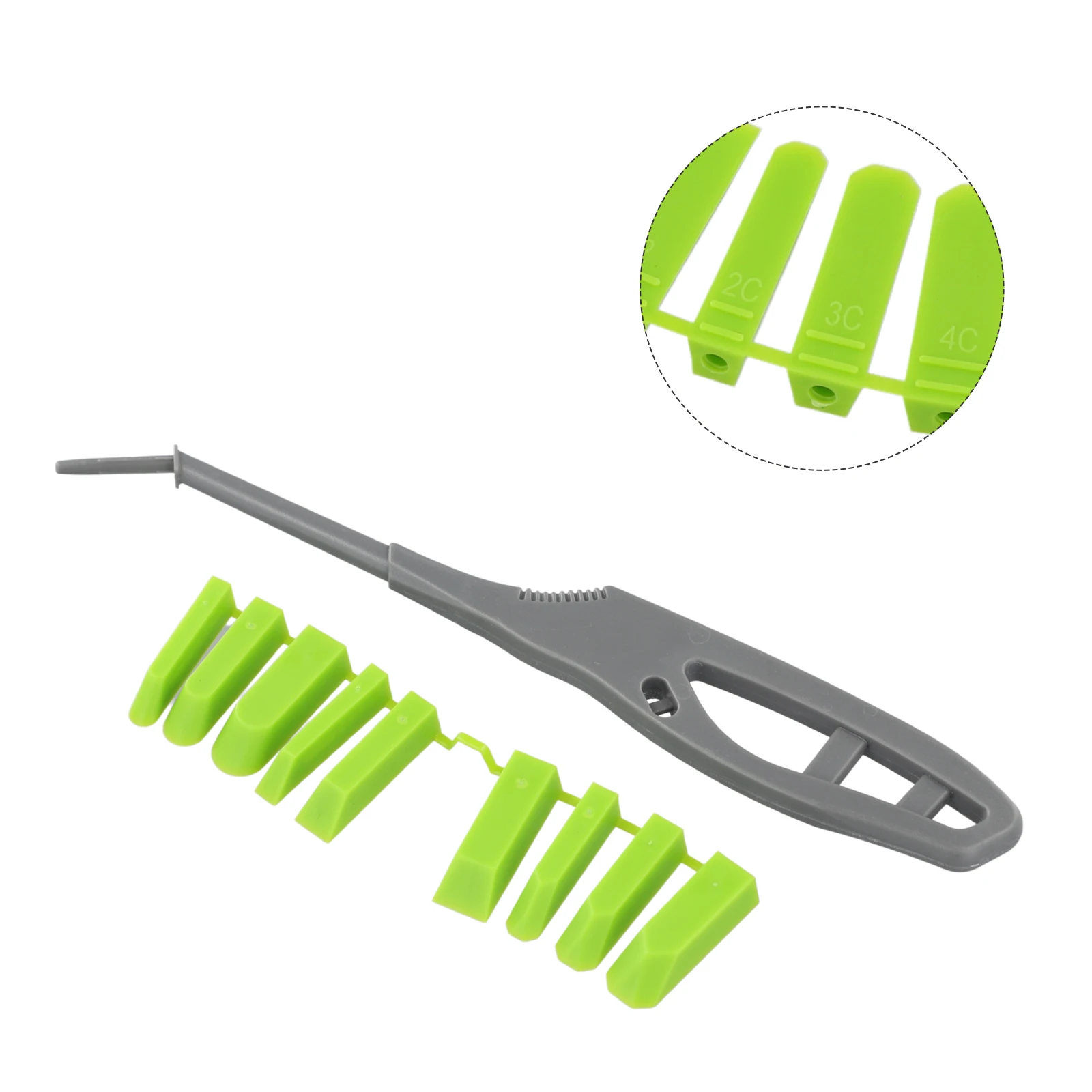 Raschietto angolare per colla Strumento per calafataggio Raschietto per colla per cucina 3 teste di raschiatura Leggero multifunzione in plastica portatile