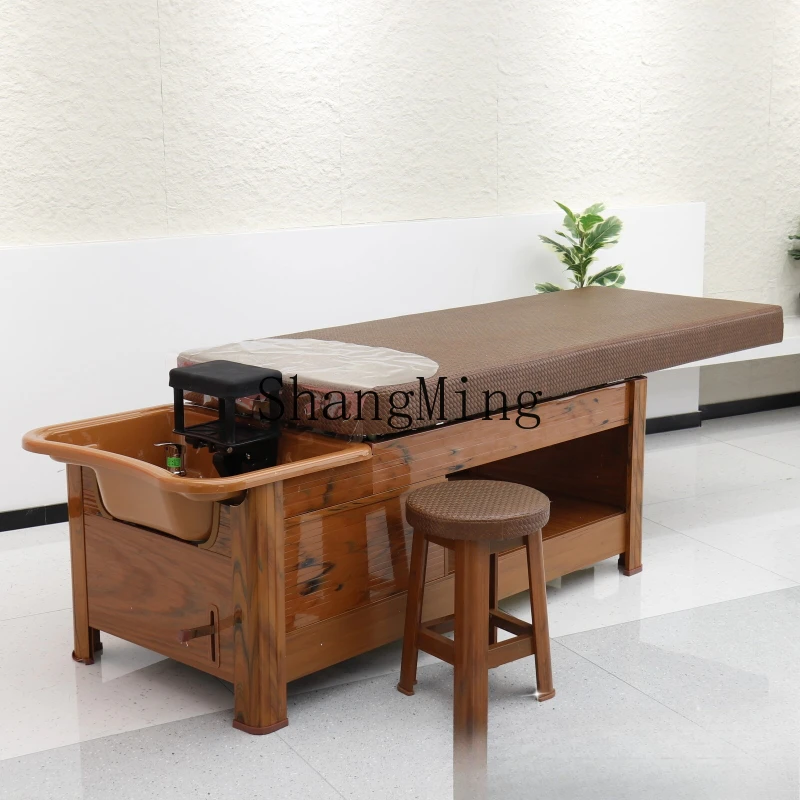 

SM advanced shampoo bed full lying new simple versatile barber shop available