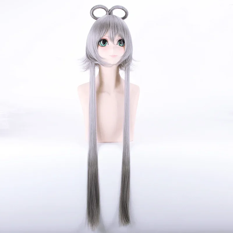 VOCALOID Cosplay Wig Yayin Gongyu Luo Tianyi Costume Play Wigs 100cm Long Halloween Party Anime Game Hair