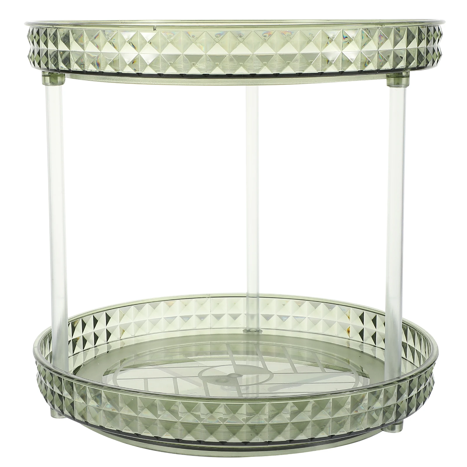

Rotating Rack Makeup Storage Organizer for Countertop Perfume Skincare Bottles Desktop Holder Fragrance Display