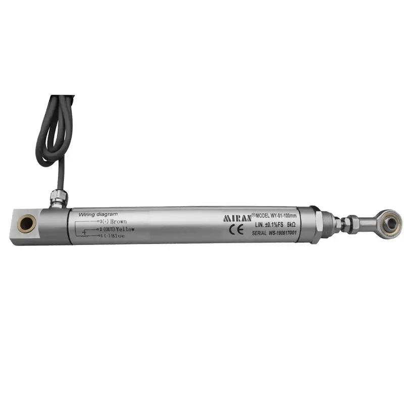 Miran Linear Position Sensor WY-01 15mm-275mm Articulated Displacement Transducer with Heim Joints Connector