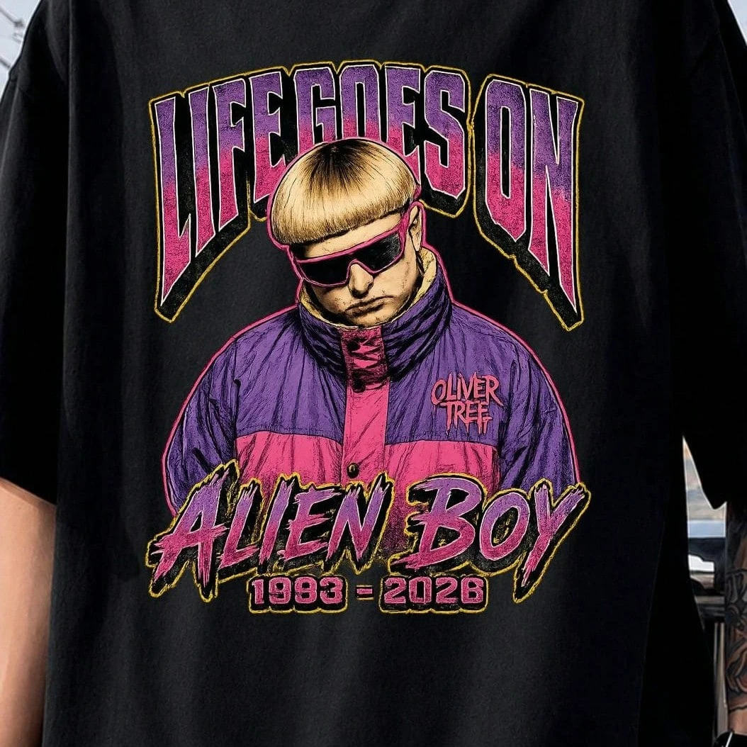 Oliver Tree Memorial Shirt 2026 RIP Oliver Tree Helicopter Crash Tribute Tee Summer Men's T-Shirt Kid's Woman's Clothing  ﻿