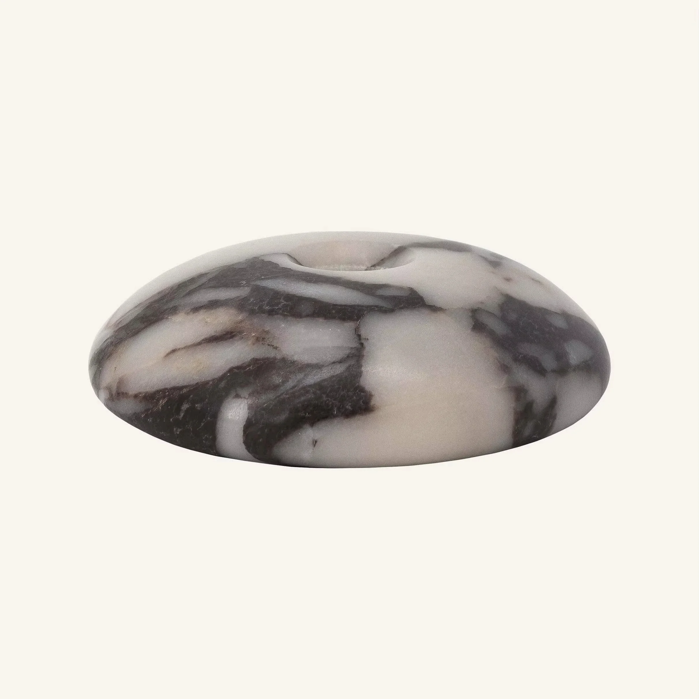 【Natural】1PC Multi Functional Natural Stone Marble Decoration Calacatta Viola Candlestick Incense Candle Holder Home Gifts