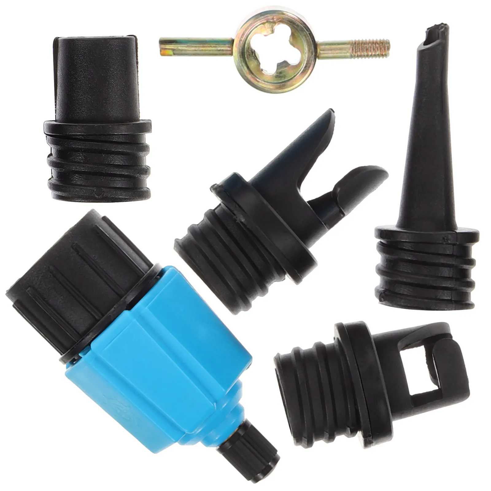 

SUP Pump Adapter Converter for Paddle Board Kayak Canoe Boat Inflatable Multifunction Air Pump Attachment Nylon Alloy