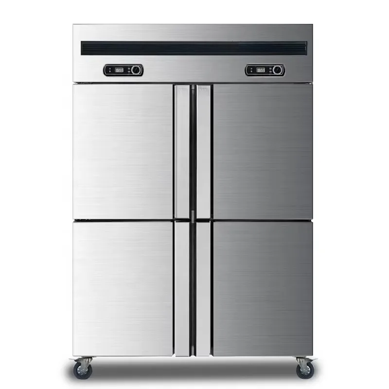 

Commercial 2 4 6 Doors Cooling Supermarket Horizontal Meat Kitchen Refrigerators Freezers