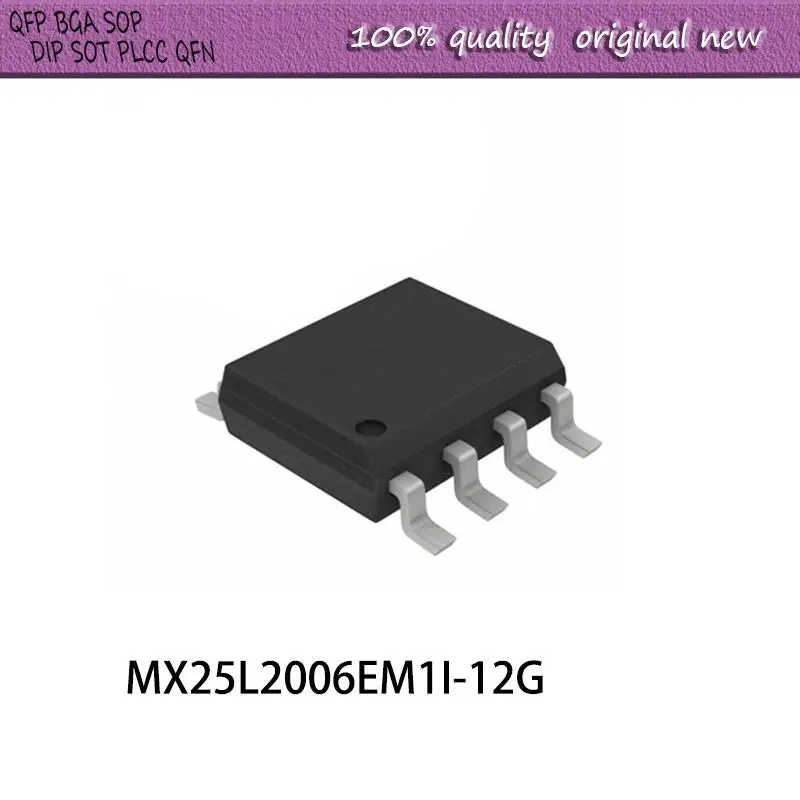 NEW 10PCS/LOT MX25L2006EM1I-12G MX25L2006EM1I MX25L2006E MX25L2006 SOP8