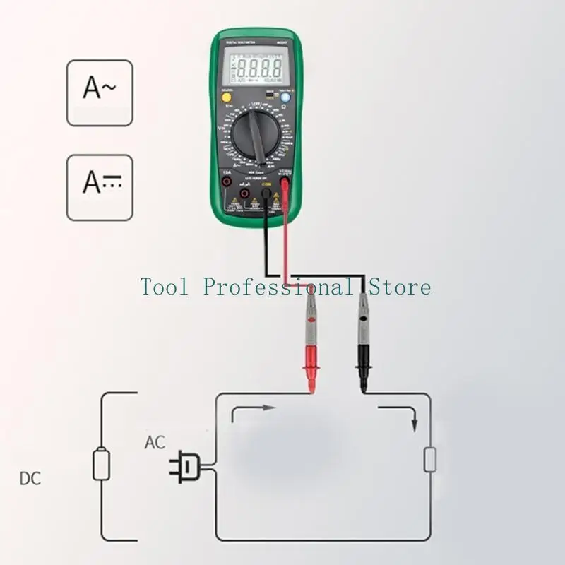 57QF 3999 카운트 전압 전류 디지털 볼트 앰프 커패시터 다이오드-3극 NCV-Hz 테스터