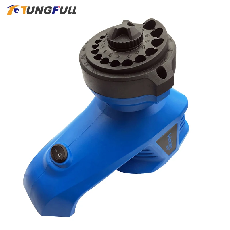 Afiador Elétrico de Broca de Alta Velocidade Moedor 19 Furos para Brocas de Torção 312 mm 3-12 mm