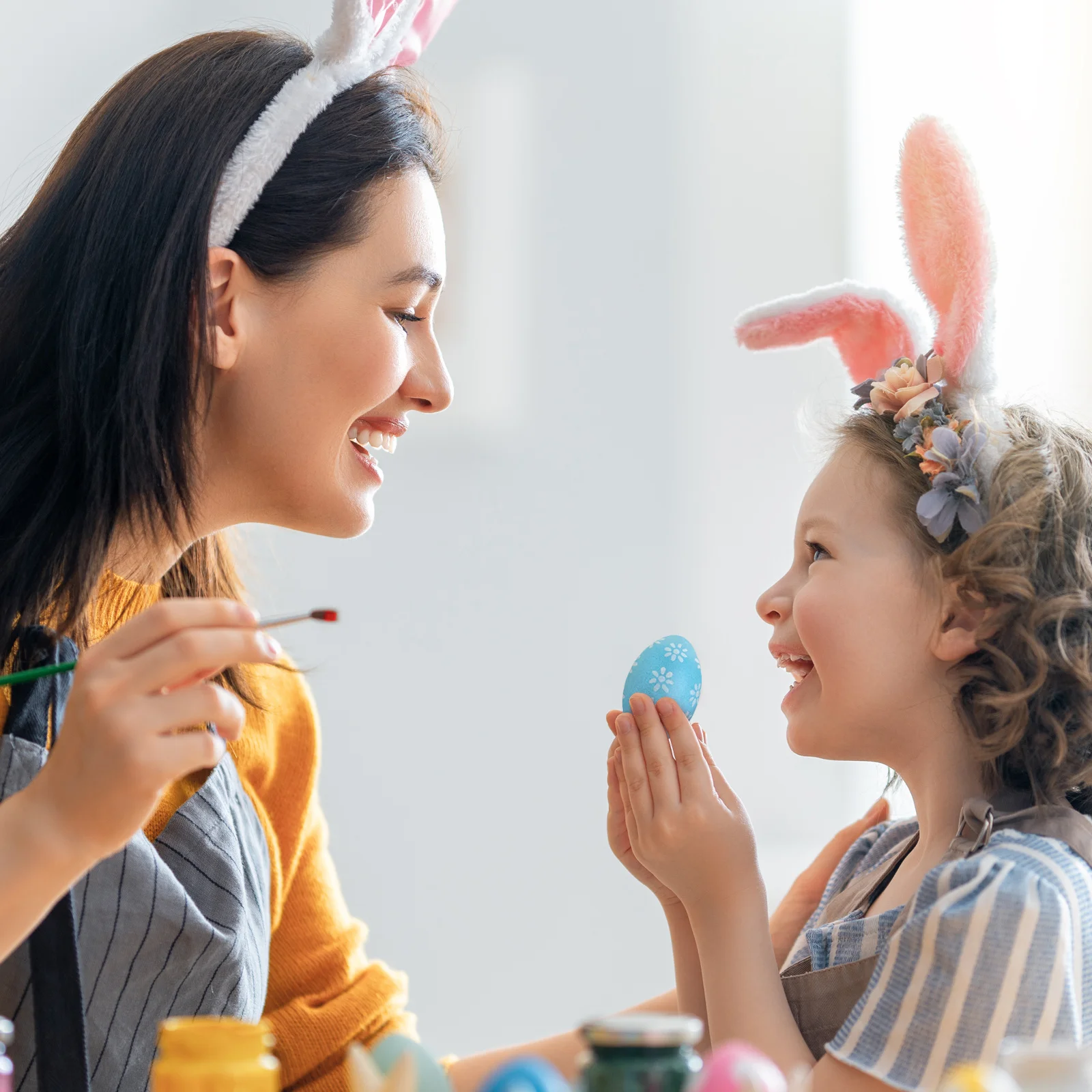 

50Pcs 4cm White Solid Foam Eggs Perfect for Easter DIY Craft Projects and Party Decorations Egg Foam Easter Egg