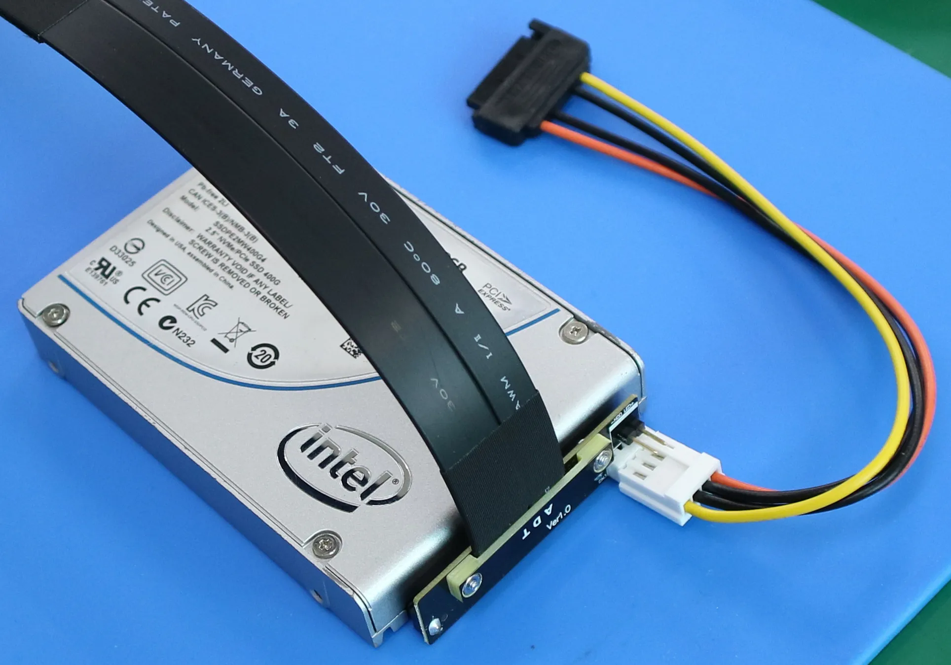 Imagem -04 - Interface para M.2 u2 Pci-e 3.0 Sff8639 Nvme Extensão Adaptador de Estado Sólido Cabo de Dados U.2