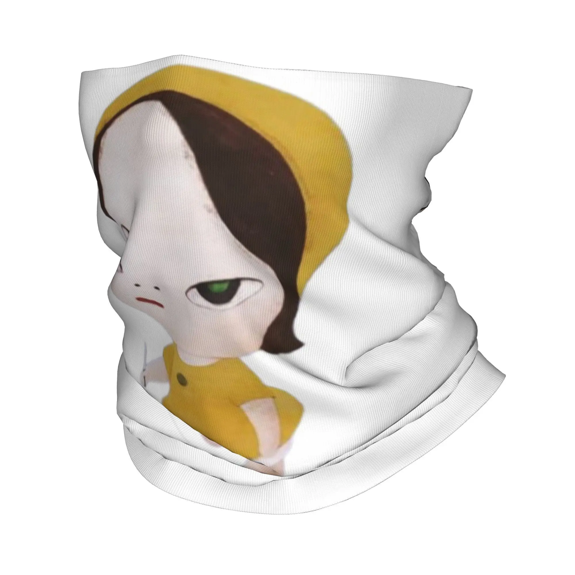 Yoshitomo Nara Bandana cuello polaina bufanda envolvente estampada pasamontañas multifunción deportes al aire libre para hombres mujeres adultos durante toda la temporada