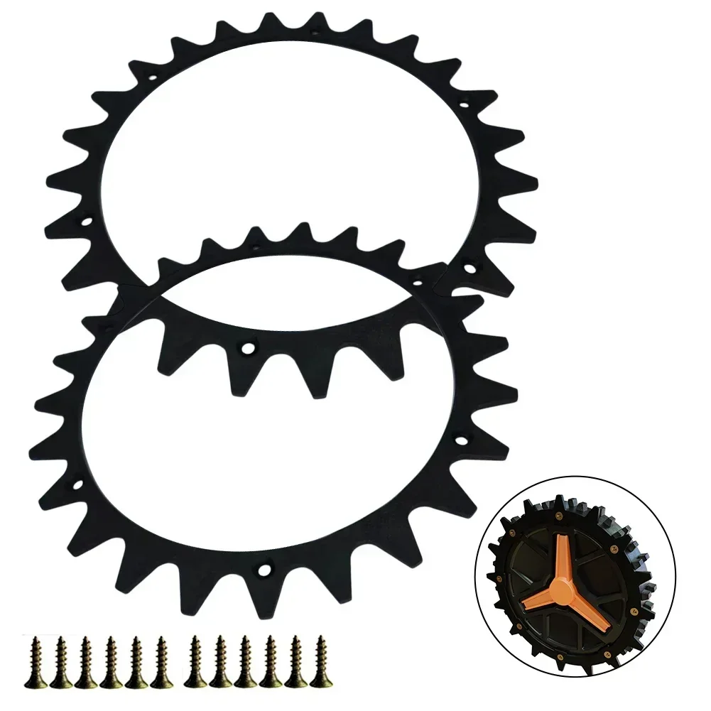 Imagem -05 - Cortador de Grama Tração Roda Substituição Spikes para Wo-rx Cortar Robô Cortador de Grama 225 mm Wr153e Wr155e Pcs