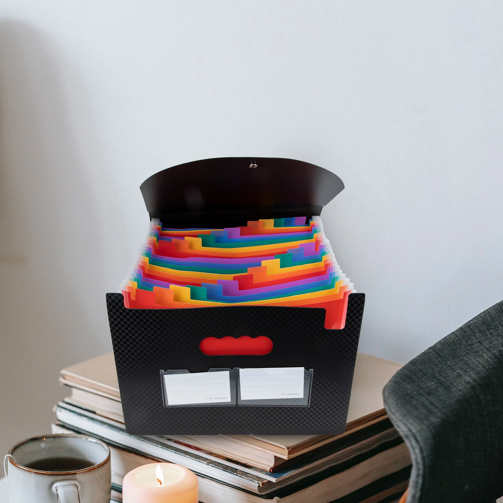 

Портативный органайзер для папок формата А4 для документов, квитанций, визитных карточек, расширяющаяся папка для хранения файлов типа гармошки