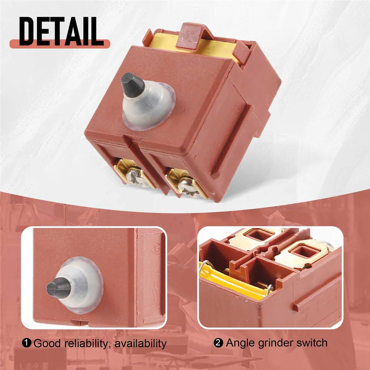 อะไหล่สวิตช์สำหรับ DeWalt DW806 D28154 D28155 D28156 DW802 DW824 D28112 D28112X ลูกหมู DW820