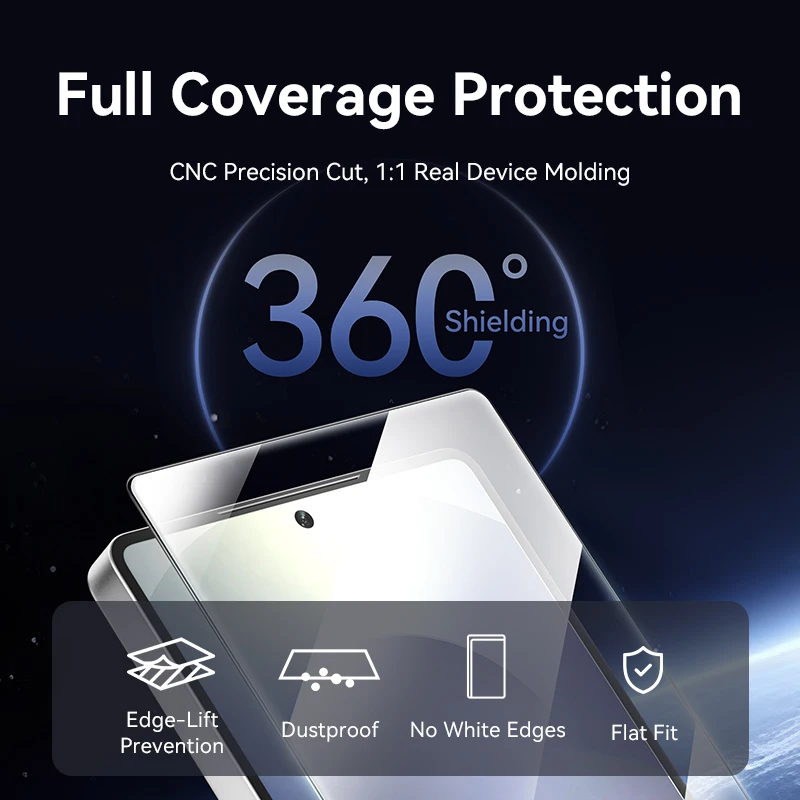 Защитная пленка из закаленного стекла Vention HD для Samsung Galaxy S24 S25, ультра стеклянная защитная пленка, защитная пленка 1/2 шт.