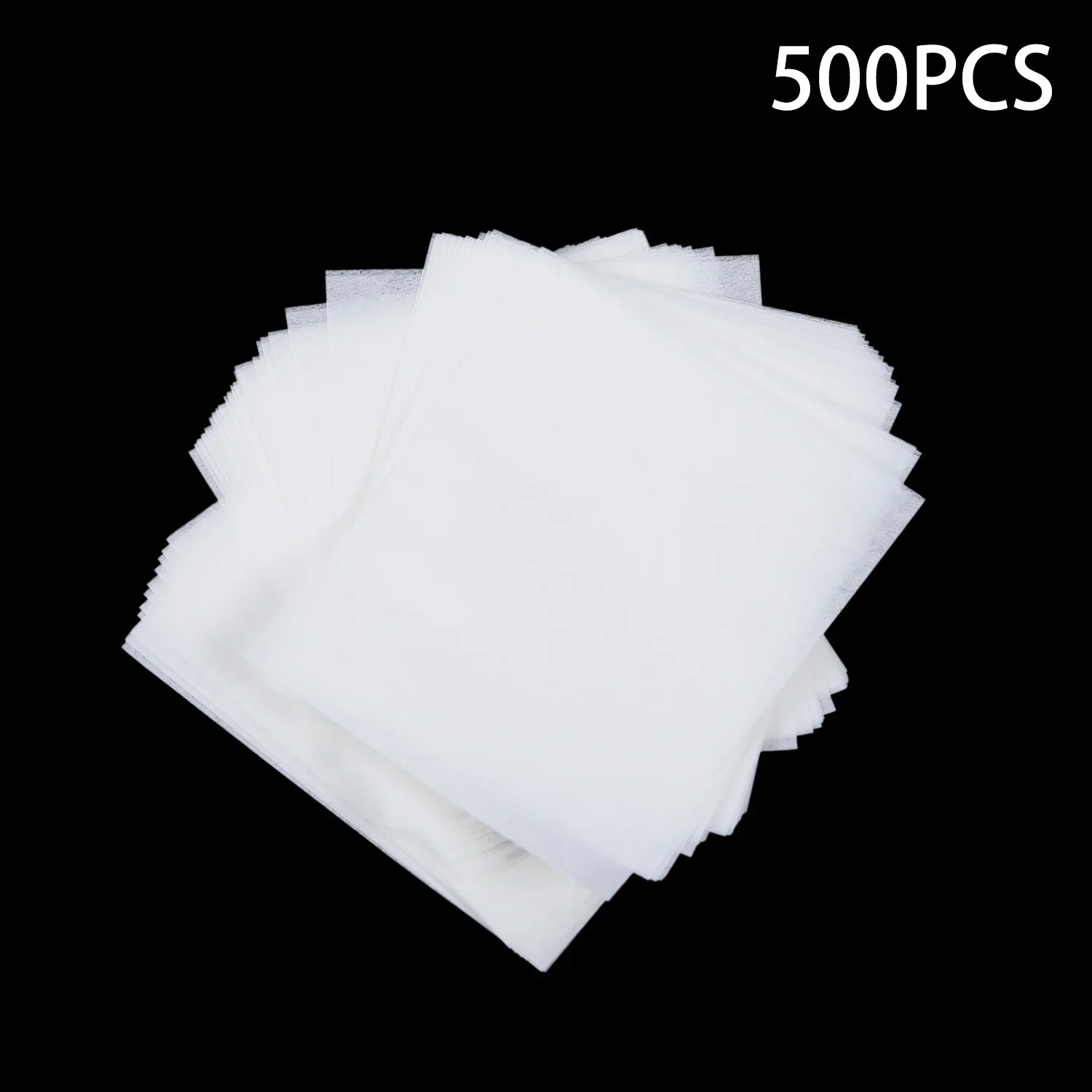 ~500PCS Empty Teabags ~Disposable Heat Seal ~Filter Pepper Herb Loose~Tea Bags 5.5x6.2cm Natural~Tea Filter Bags Kitchen Teaware