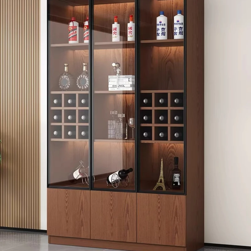

Vintage Modern Wine Cabinet Popular Design Meaning Against Wine Cabinet Light Luxury Locker Bar Furniture Juomakaappi XY50JG