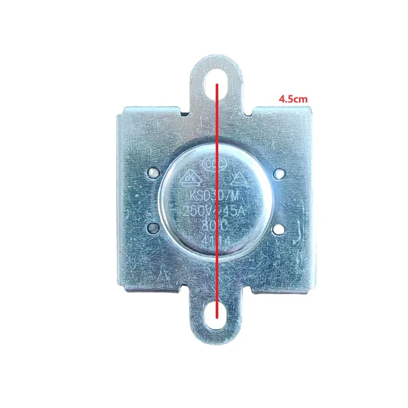 KSD307M parti del riscaldatore elettrico protezione da sovraccarico interruttore di controllo della temperatura 80 ℃ termostato ripristino manuale 250V 45A