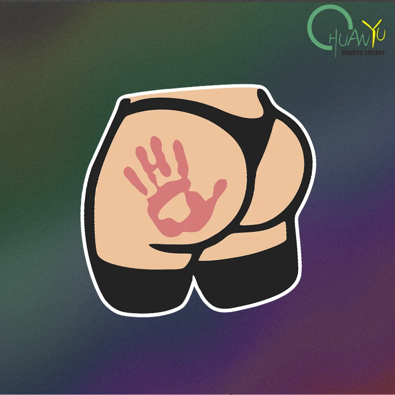 JDM Funny Bikini Reflective Waterproof Body Sticker Car Glass Tail Motorcycle Motorcycle Decoration Sticker