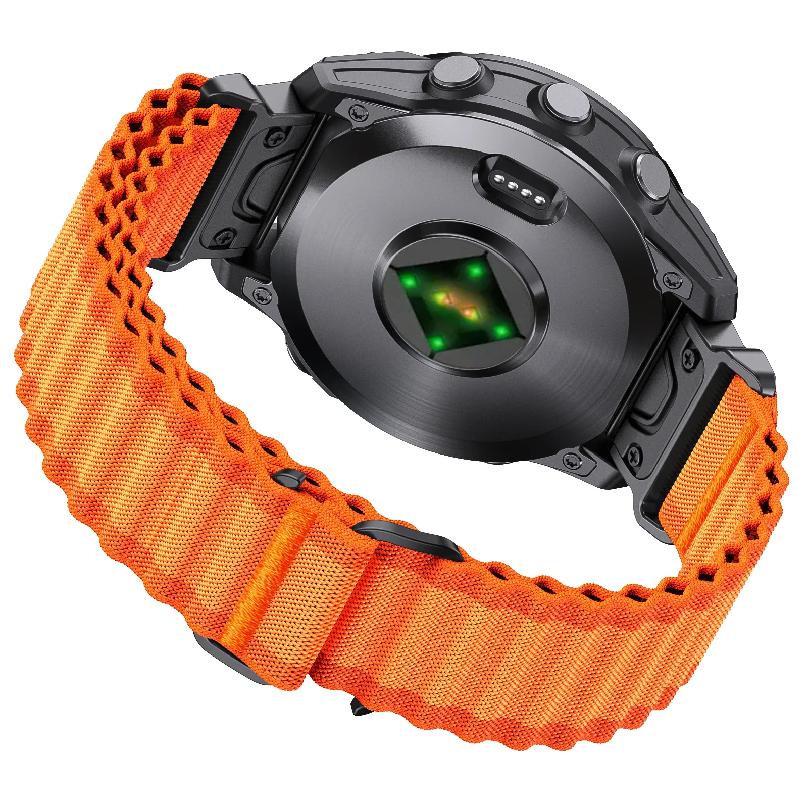 QuickFit 22mm 26mm wide Garmin Fenix8 47/51mm 7 7X Pro 6 6X 5 5X Plus QuickFit strap instinctive 2 replacement bracelet image 2