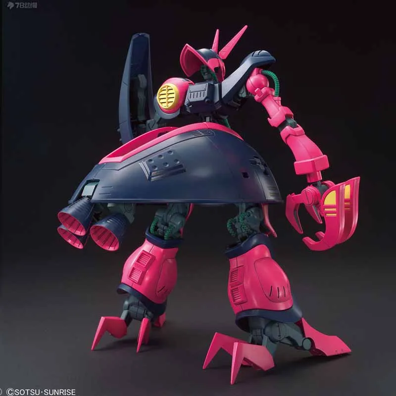 Bandai Original GUNDAM HG serie MeO2R-FO1 MESSER TVPE-FO1 MS-06S ZAKU BAUND Anime figura de acción juguetes de modelos de ensamblaje