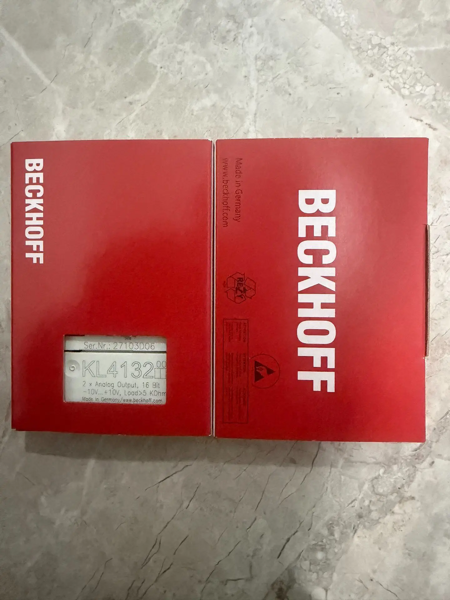 Beckhoff module KL4132 is spot genuine.
