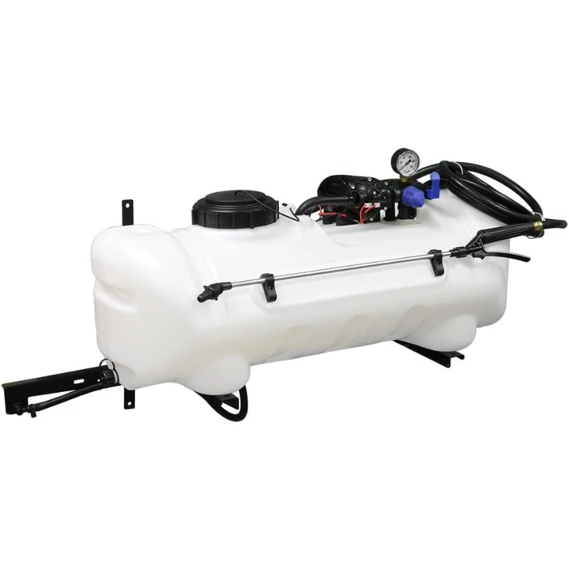 15-Gallon ATV Broadcast Sprayer - 7ft Swath, 2.2GPM, 70PSI Max