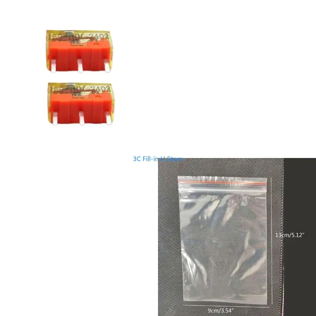 

G8TA 3Pin Dustproof TTC Mouse Micro Switches Gold Contactors 100M 100Millions Clicks