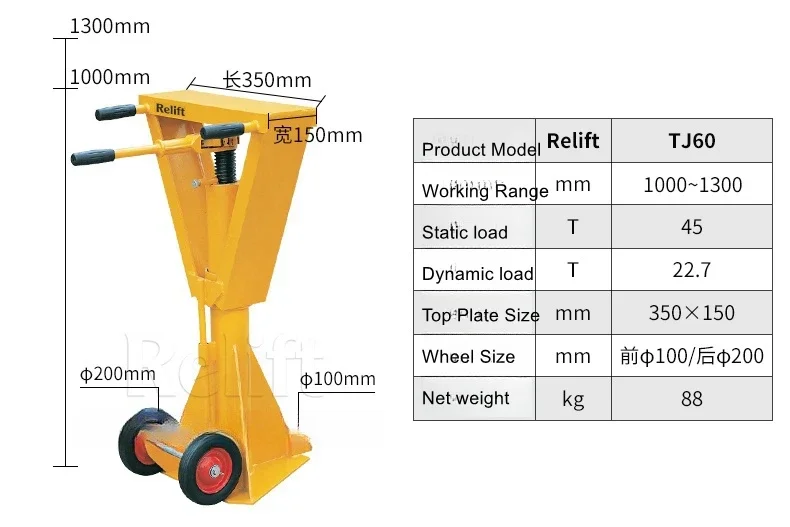 For Heavy Duty Truck Top Mechanical Screw Jacks Van Trailer Container Support Mounting Brackets