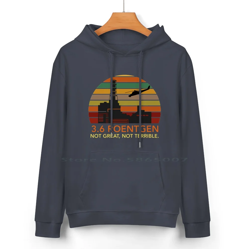 Chernobyl-3.6 Roentgen Pure Cotton Hoodie Sweater 24 Colors Chernobylhbo Pripyat Memes Gopnik Cheekibreeki Stalin