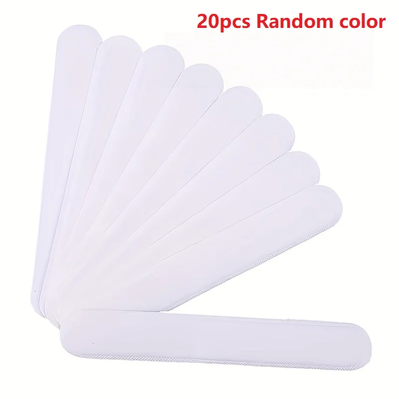 20pcs Hat sweat absorbing cleaning sticker Keep the hat clean and refreshing Invisible Hat Sweat Absorber Stickers Liner Bands S