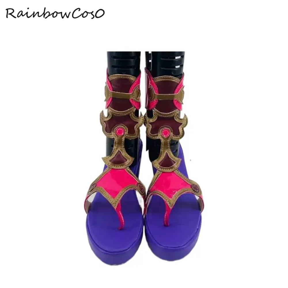 Izumi Mitsuki idolish7 scarpe Cosplay stivali gioco Anime Halloween RainbowCos0 W4202