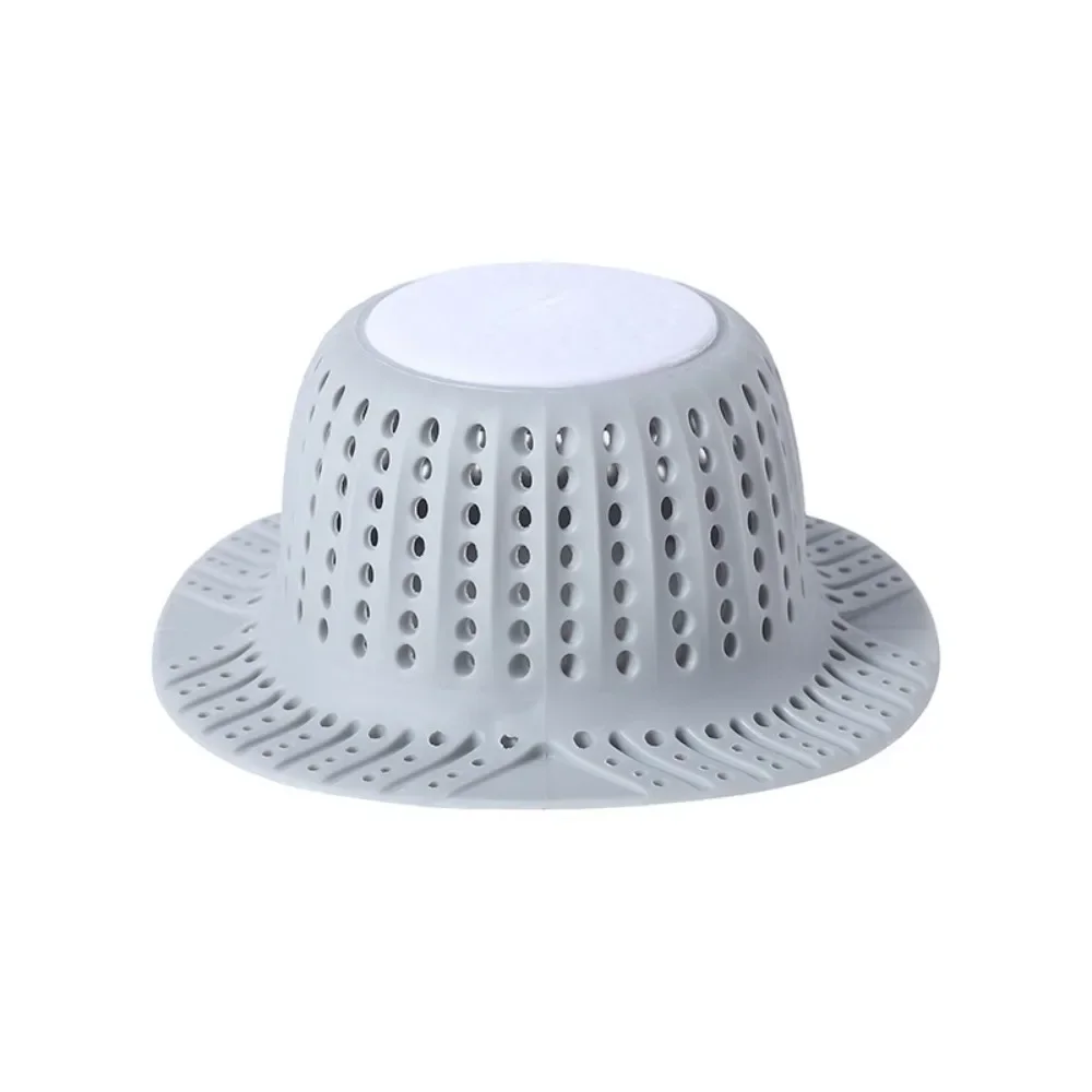 Filtre en silicone pour drain de sol, attrape-cheveux de douche, protecteur de drain pliable pour baignoire à domicile Pop-Up, filtre d'évier