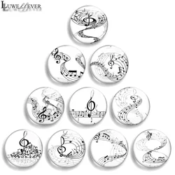 10mm 12mm 20mm 25mm 30mm 40mm 789 Note Mix Round Glass Cabochon Jewelry Finding 18mm Snap Button Charm Bracelet